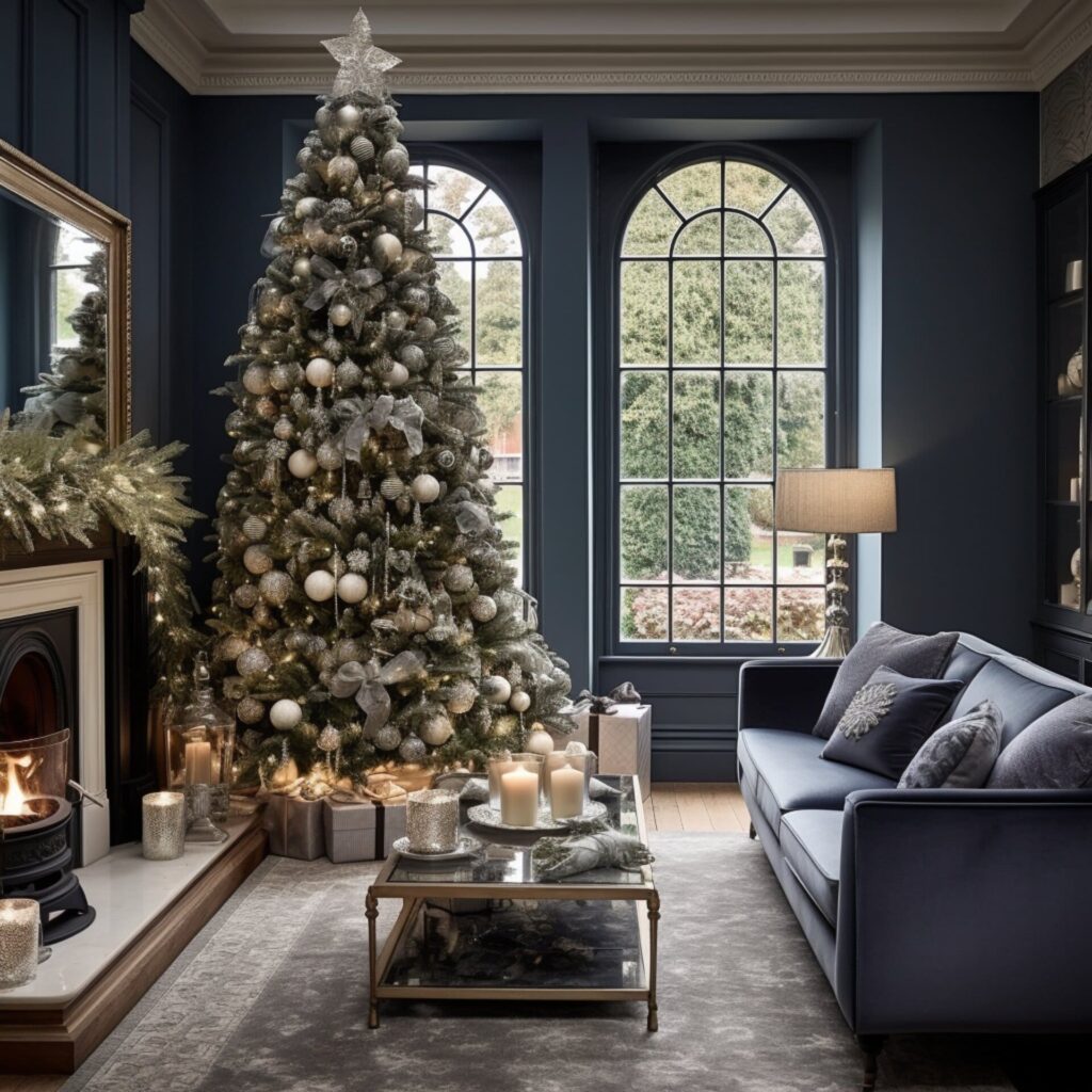 Mixing Matt and Gloss: Home Decor for Christmas